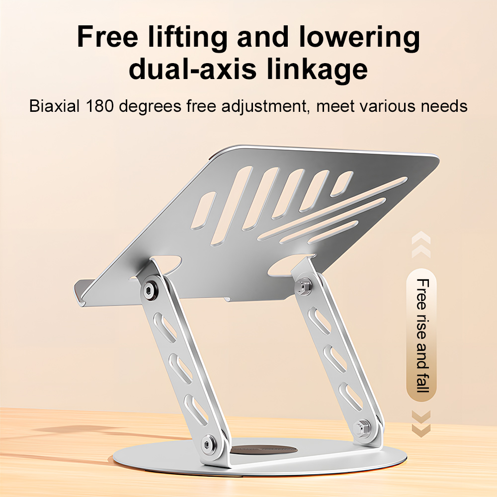 Desk Setup Home Office - 360 ° حامل كمبيوتر محمول دوار