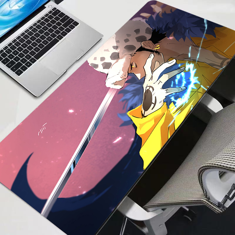 Desk Setup Accessories - لوحة ماوس كاواي بتصميم أنمي فتاة
