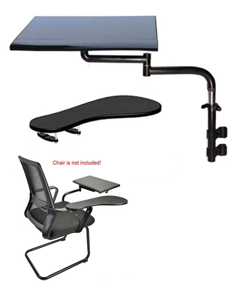 Desk Setup Pink - Hyvarwey الحركة الكاملة متعددة الوظائف القوس