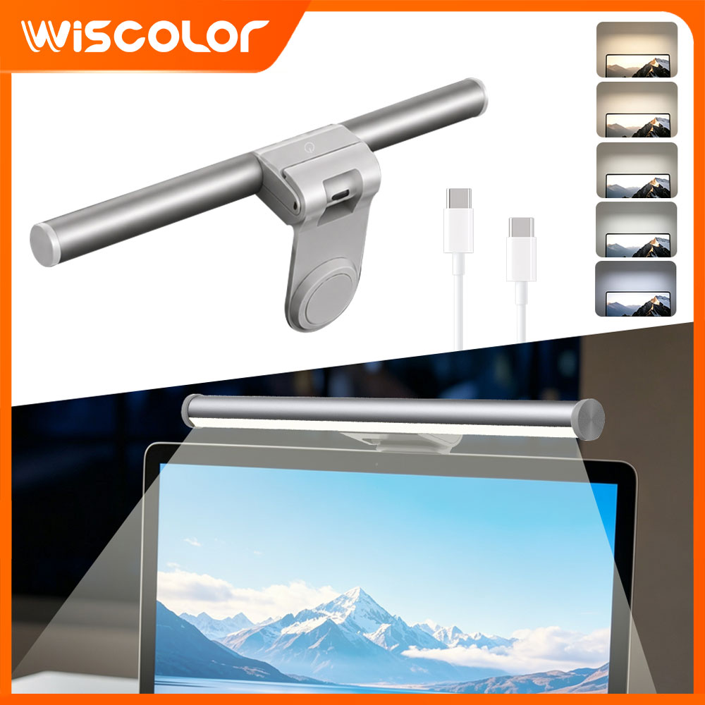 Desk Setup Accessories - إضاءة LED RGBIC قابلة للتعتيم، شريط