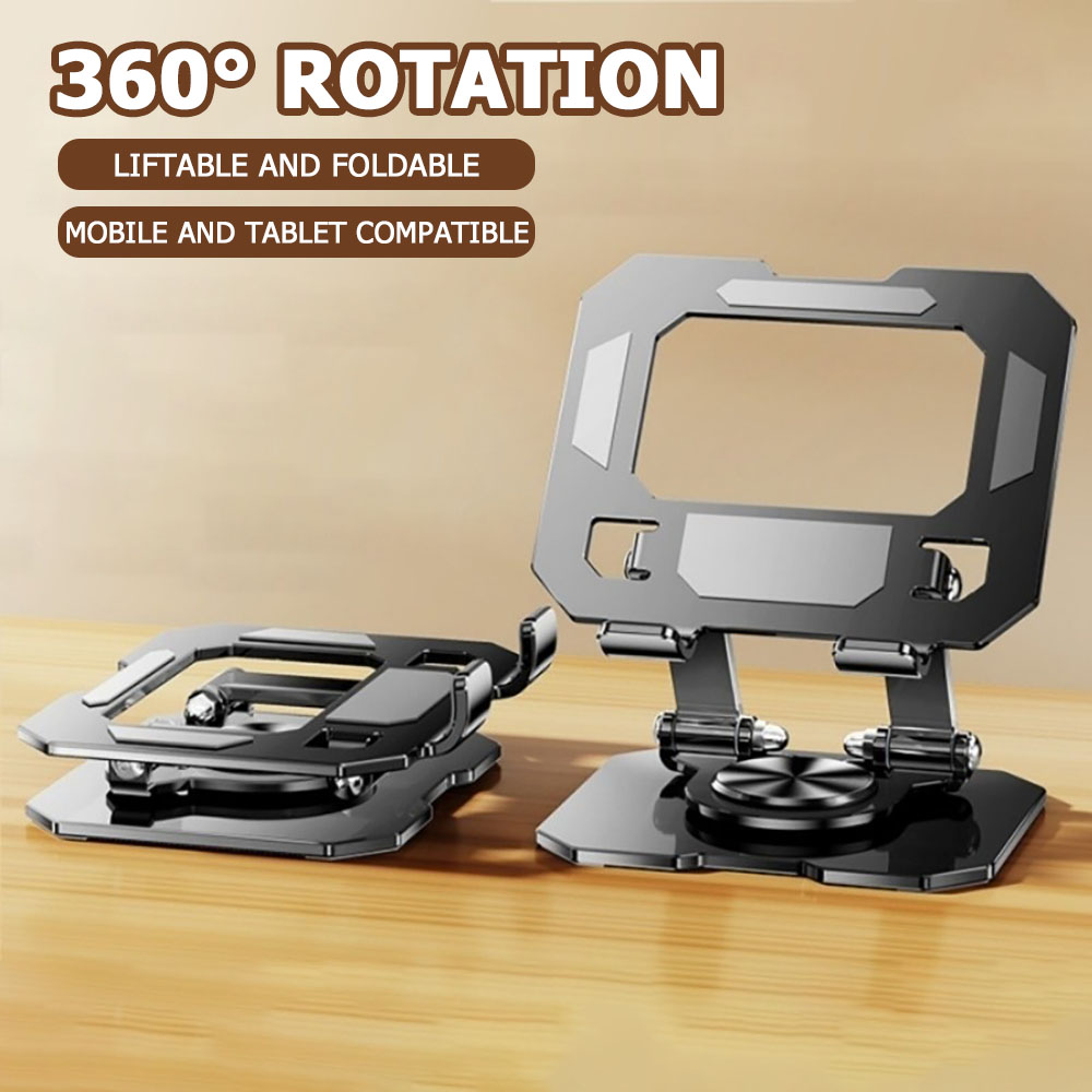 Desk Setup Home Office - حامل أجهزة لوحية وهواتف دوار 360