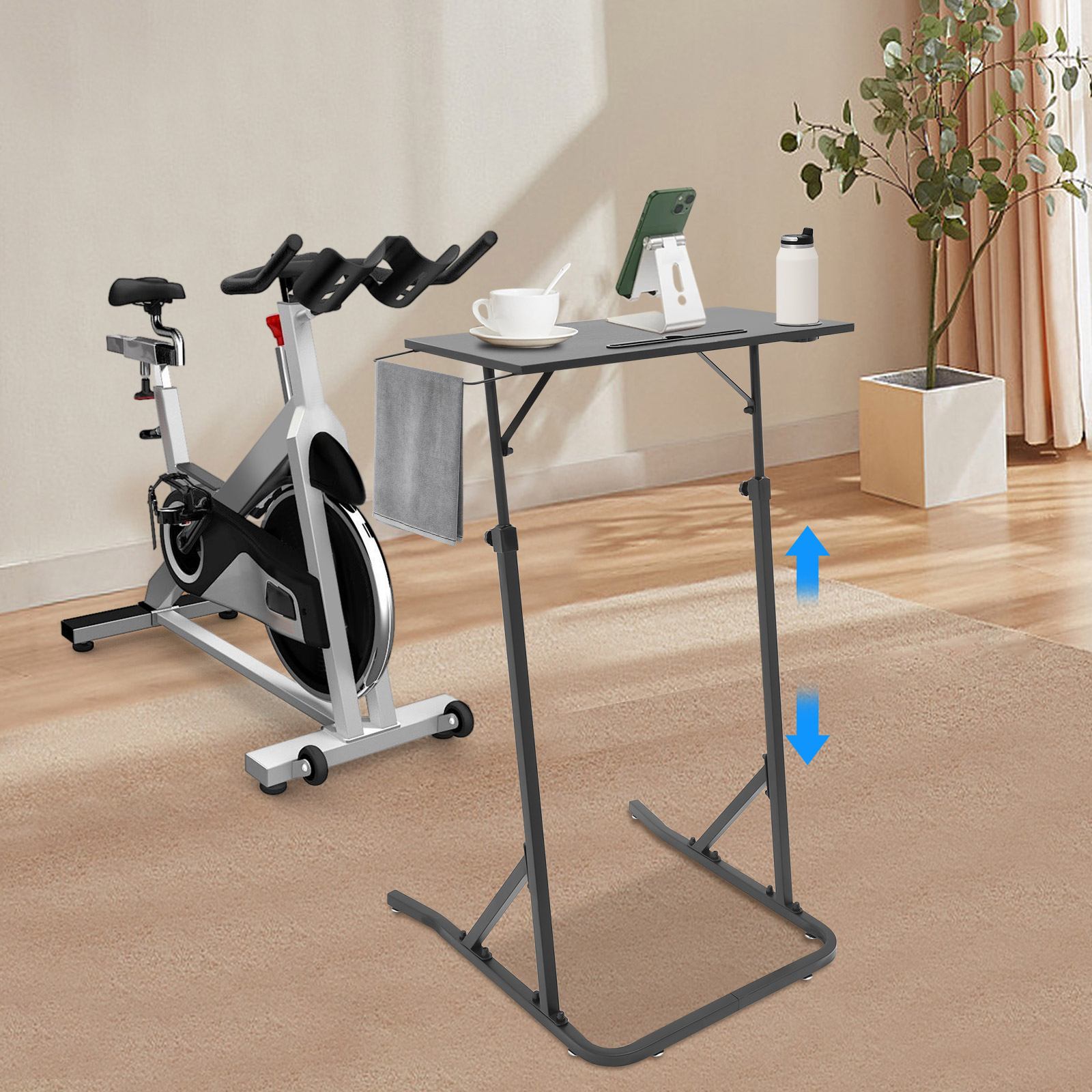 مكتب تدريب الدراجة قابل للتعدي - مراجعة Desk Setup Office وسعره