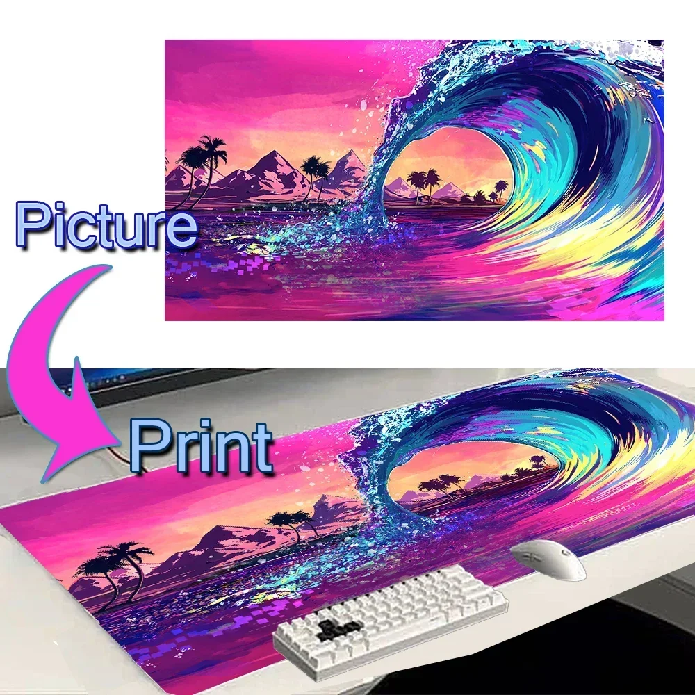 Playmat مخصص ماوس الوسادة شركة - مراجعة Desk Setup Pink وسعره