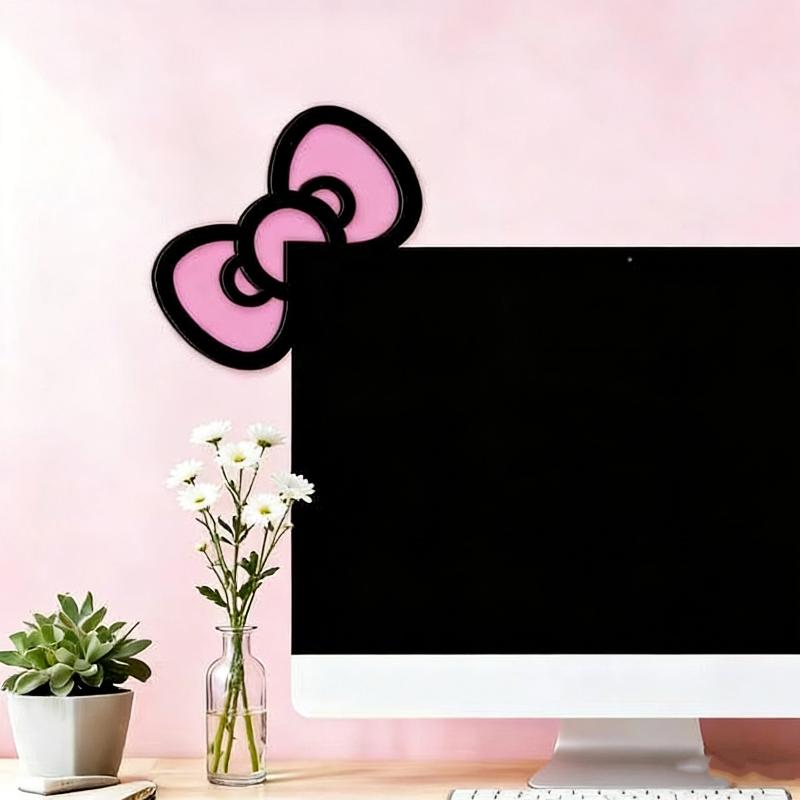جديد 1/2 قطعة زينة شاشة كمبيوت - مراجعة Desk Setup Accessories وسعره