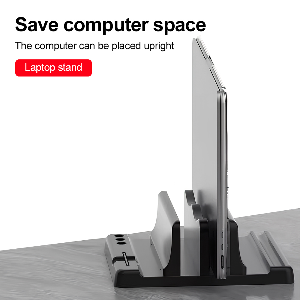 حامل كمبيوتر محمول من مادة ABS - مراجعة Desk Setup Organization وسعره