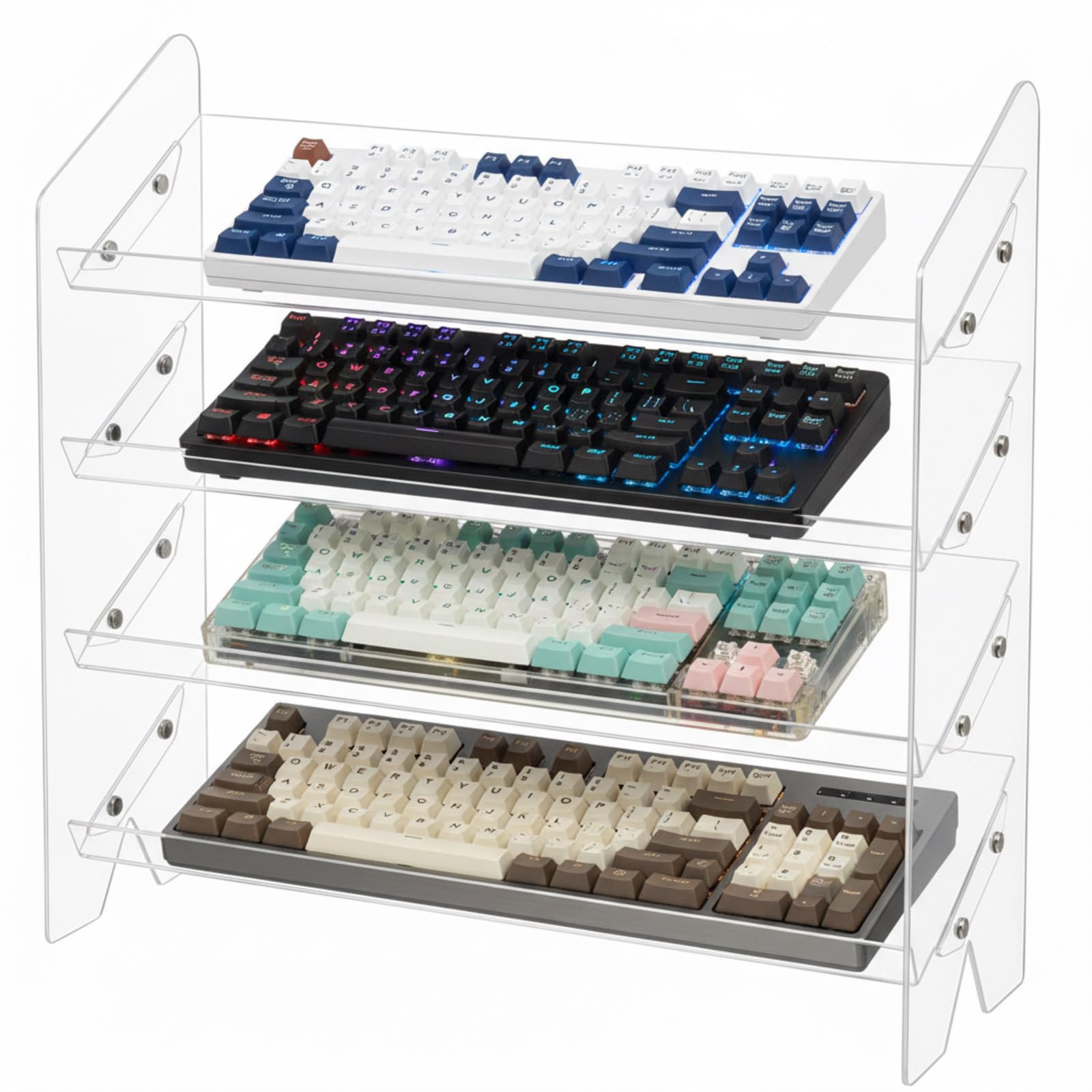 حامل عرض لوحة مفاتيح أكريليك،  - مراجعة Desk Setup Tablet وسعره