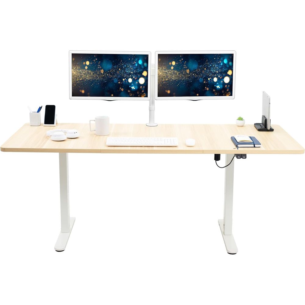 مكتب كهربائي قابل للتعديل في ا - مراجعة Desk Setup Kit وسعره