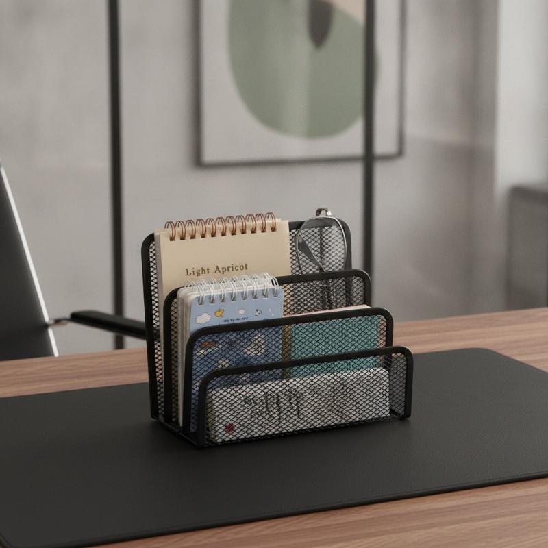 منظم مكتب ثلاثي الطبقات من الش - مراجعة Desk Setup Home Office وسعره