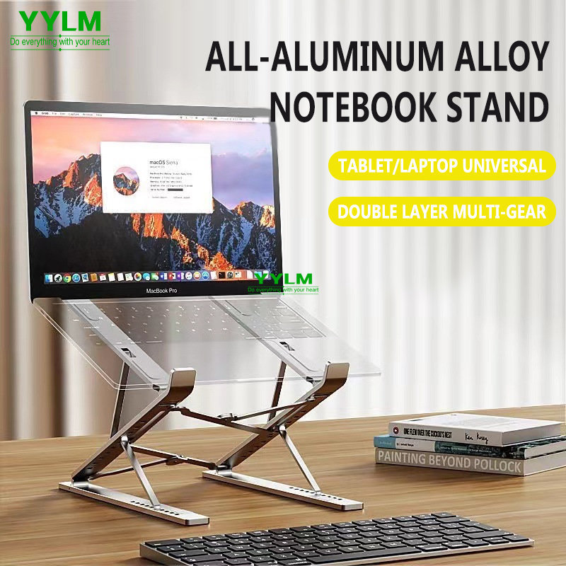 YYLM جديد N8 حامل كمبيوتر محمو - مراجعة Desk Setup Pink وسعره