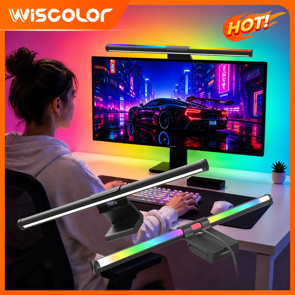 شريط إضاءة واي فاي للشاشة، مصب - مراجعة Desk Setup Accessories وسعره