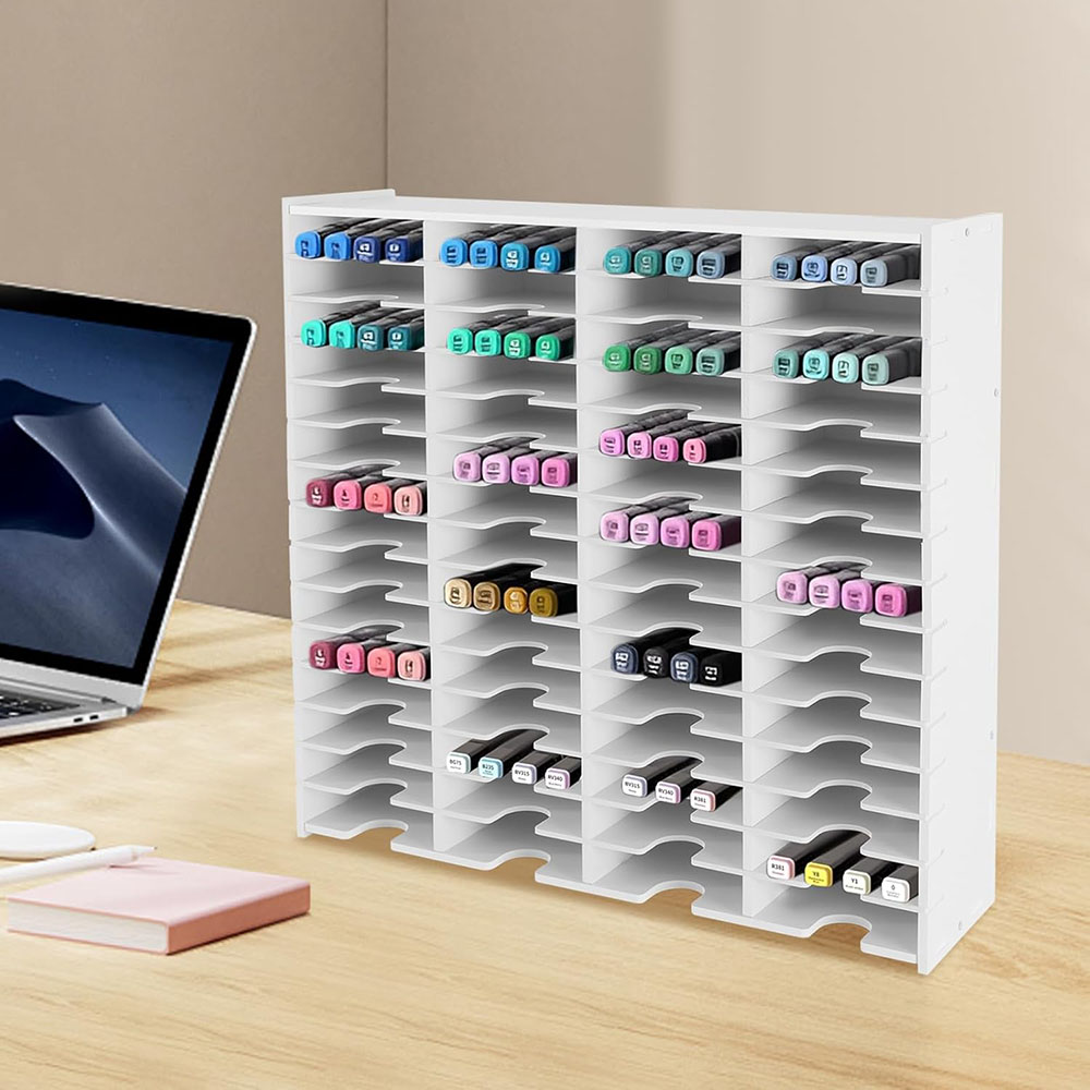 60 فتحة الماس اللوحة أداة فنية - مراجعة Desk Setup Organization وسعره