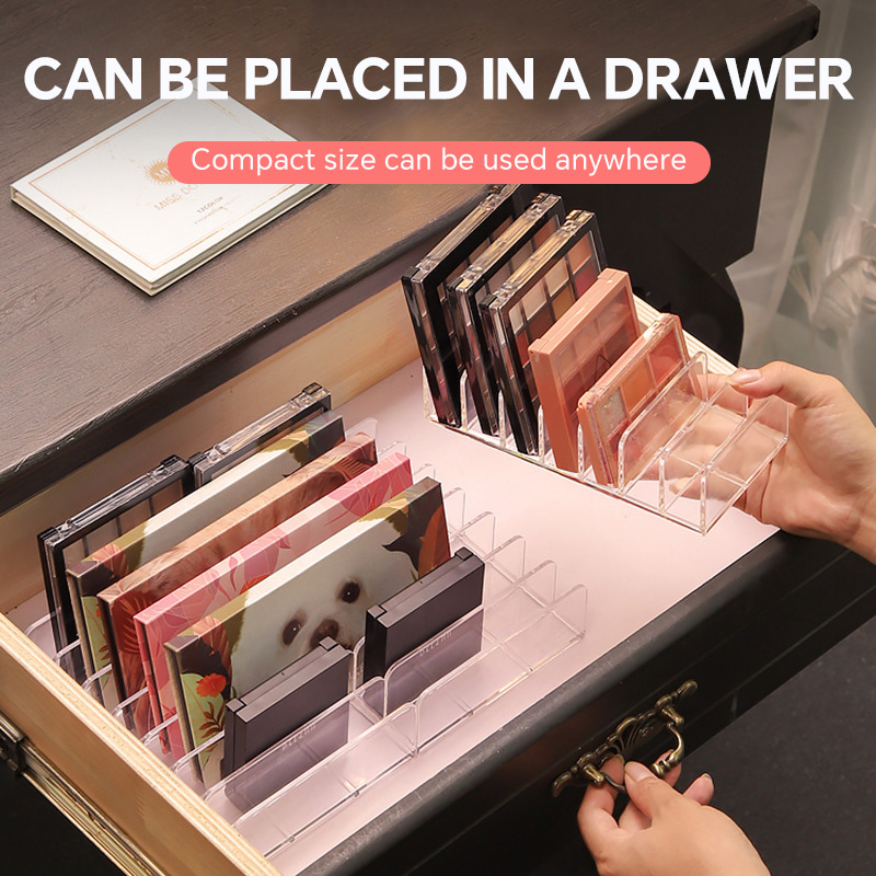 7 شبكات طاولة أكريليك رف مستحض - مراجعة Desk Setup Organization وسعره